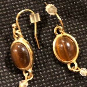 Gold and Brown Earrings, please bundle